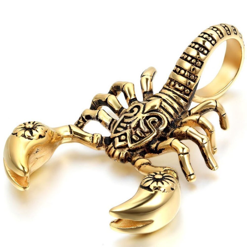 ❤️Scorpion King clavicle pendant necklace for women/men, N90201P216 - Picture 3 of 4